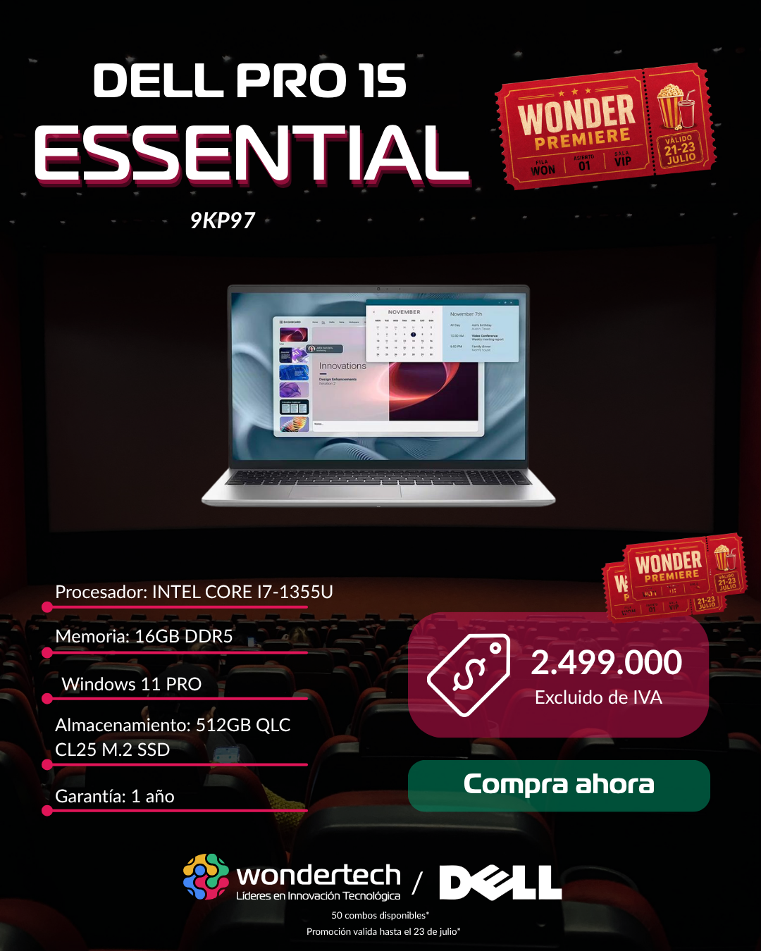 Dell Pro 15 Essential — Wonder Premiere